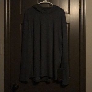 shift stitch hoodie